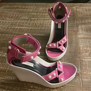 Balenciaga Paris sexy wedge sandals…sz 40